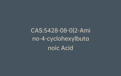CAS:5428-08-0|2-Amino-4-cyclohexylbutanoic Acid