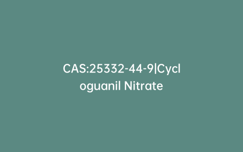 CAS:25332-44-9|Cycloguanil Nitrate