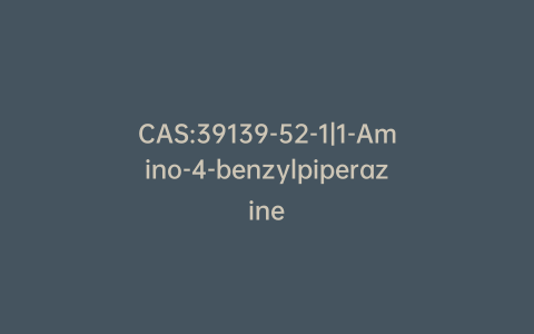 CAS:39139-52-1|1-Amino-4-benzylpiperazine