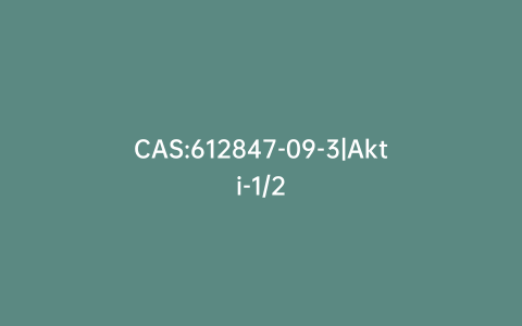 CAS:612847-09-3|Akti-1/2