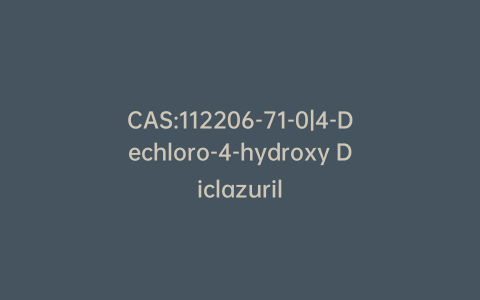 CAS:112206-71-0|4-Dechloro-4-hydroxy Diclazuril