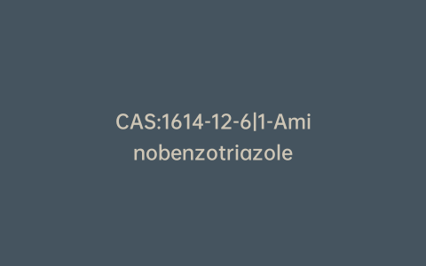 CAS:1614-12-6|1-Aminobenzotriazole