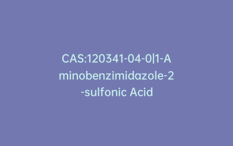 CAS:120341-04-0|1-Aminobenzimidazole-2-sulfonic Acid