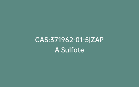 CAS:371962-01-5|ZAPA Sulfate