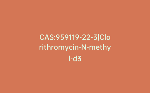 CAS:959119-22-3|Clarithromycin-N-methyl-d3