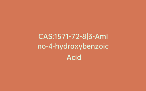 CAS:1571-72-8|3-Amino-4-hydroxybenzoic Acid