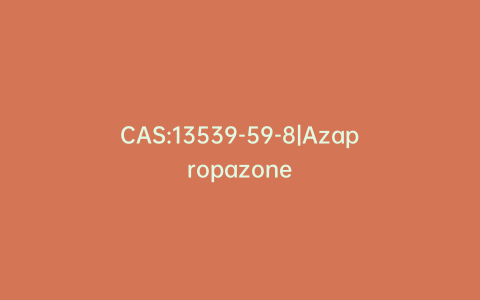 CAS:13539-59-8|Azapropazone