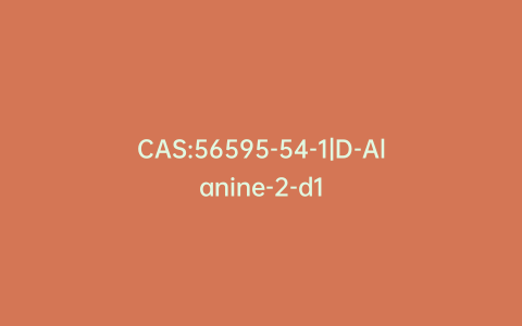 CAS:56595-54-1|D-Alanine-2-d1