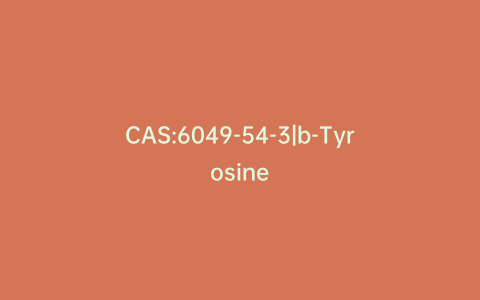 CAS:6049-54-3|b-Tyrosine