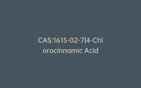 CAS:1615-02-7|4-Chlorocinnamic Acid