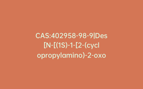 CAS:402958-98-9|Des[N-[(1S)-1-[2-(cyclopropylamino)-2-oxoacetyl]butyl]carboxamido] 1-Carboxy Telaprevir