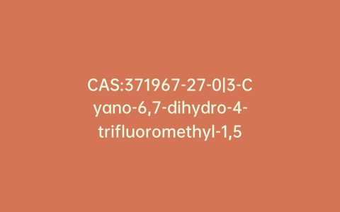 CAS:371967-27-0|3-Cyano-6,7-dihydro-4-trifluoromethyl-1,5H-cyclopenta-[b]-pyrid-2-one