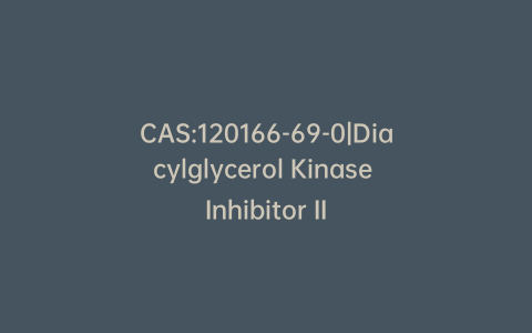 CAS:120166-69-0|Diacylglycerol Kinase Inhibitor II