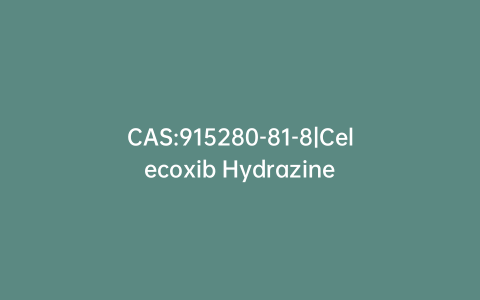 CAS:915280-81-8|Celecoxib Hydrazine