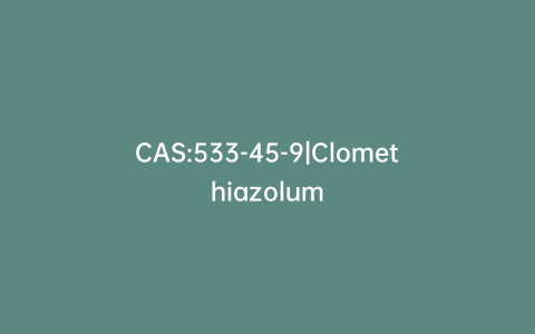 CAS:533-45-9|Clomethiazolum