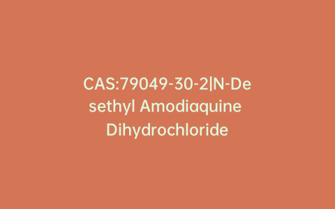 CAS:79049-30-2|N-Desethyl Amodiaquine Dihydrochloride