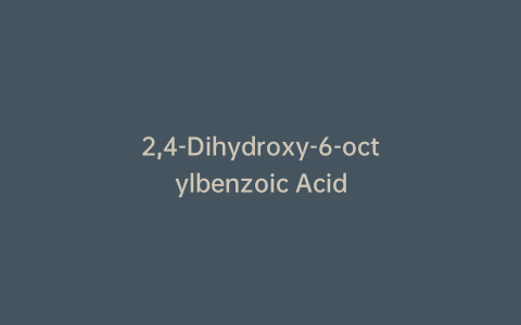 2,4-Dihydroxy-6-octylbenzoic Acid