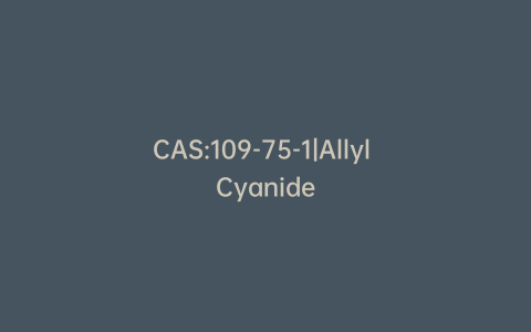 CAS:109-75-1|Allyl Cyanide