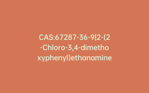 CAS:67287-36-9|2-(2-Chloro-3,4-dimethoxyphenyl)ethanamine