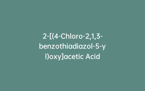 2-[(4-Chloro-2,1,3-benzothiadiazol-5-yl)oxy]acetic Acid