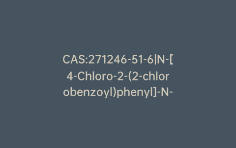 CAS:271246-51-6|N-[4-Chloro-2-(2-chlorobenzoyl)phenyl]-N-[(3,4-dimethoxyphenyl)sulfonyl]glycyl-L-prolinamide