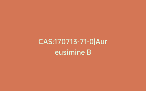CAS:170713-71-0|Aureusimine B