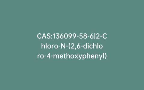 CAS:136099-58-6|2-Chloro-N-(2,6-dichloro-4-methoxyphenyl)-N-phenylacetamide