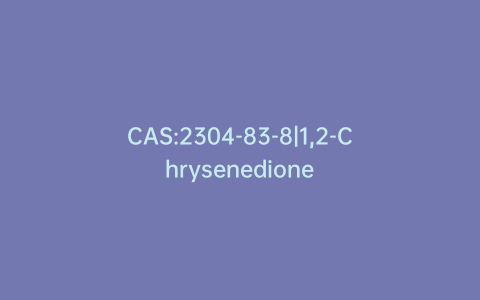 CAS:2304-83-8|1,2-Chrysenedione