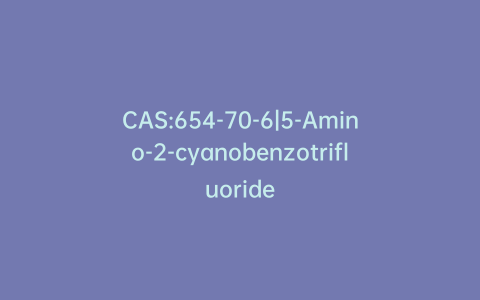 CAS:654-70-6|5-Amino-2-cyanobenzotrifluoride