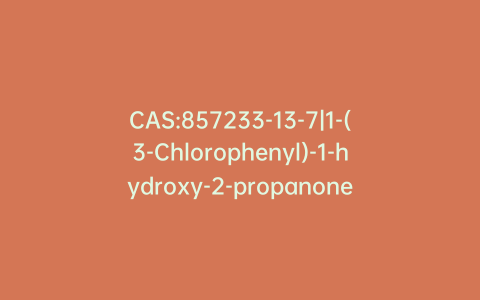 CAS:857233-13-7|1-(3-Chlorophenyl)-1-hydroxy-2-propanone