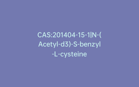CAS:201404-15-1|N-(Acetyl-d3)-S-benzyl-L-cysteine