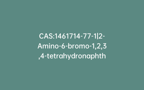 CAS:1461714-77-1|2-Amino-6-bromo-1,2,3,4-tetrahydronaphthalene-2-carboxylic Acid Hydrochloride
