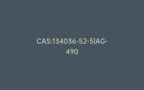 CAS:134036-52-5|AG-490