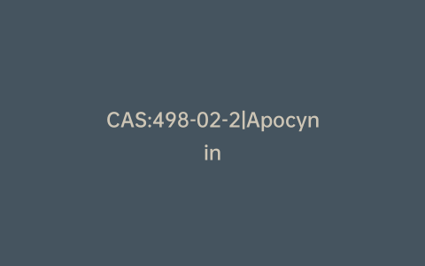 CAS:498-02-2|Apocynin
