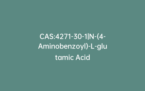 CAS:4271-30-1|N-(4-Aminobenzoyl)-L-glutamic Acid