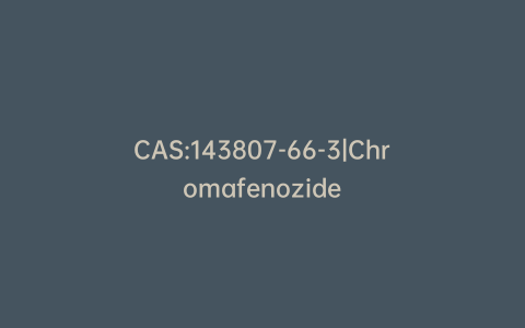 CAS:143807-66-3|Chromafenozide