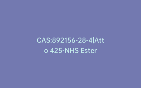 CAS:892156-28-4|Atto 425-NHS Ester