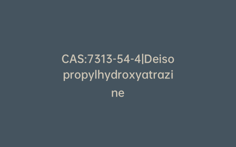 CAS:7313-54-4|Deisopropylhydroxyatrazine