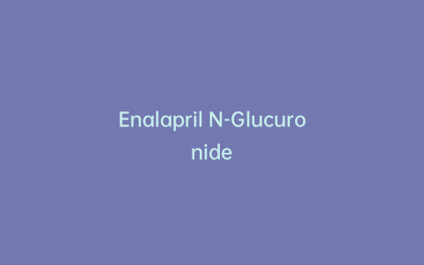 Enalapril N-Glucuronide