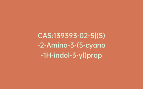 CAS:139393-02-5|(S)-2-Amino-3-(5-cyano-1H-indol-3-yl)propanoic Acid