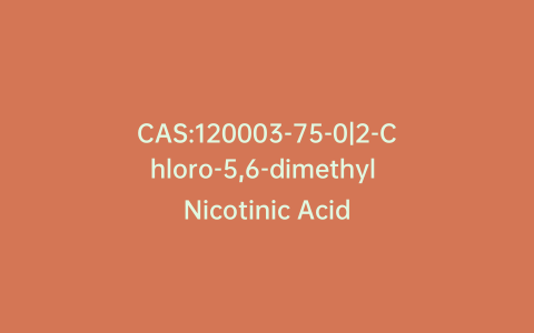 CAS:120003-75-0|2-Chloro-5,6-dimethyl Nicotinic Acid