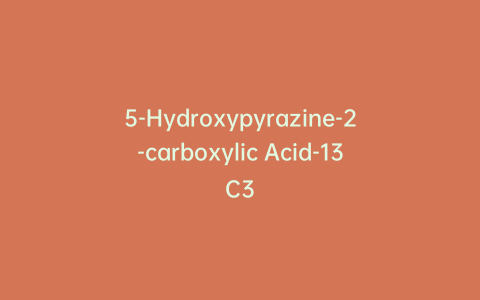 5-Hydroxypyrazine-2-carboxylic Acid-13C3
