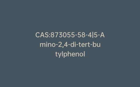 CAS:873055-58-4|5-Amino-2,4-di-tert-butylphenol