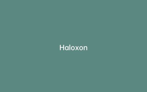 Haloxon