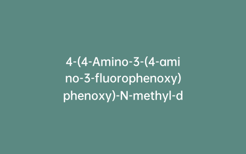 4-(4-Amino-3-(4-amino-3-fluorophenoxy)phenoxy)-N-methyl-d3-picolinamide Hydrochloride