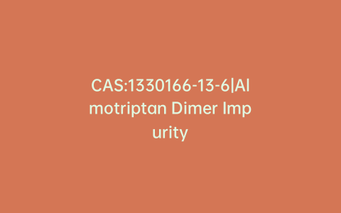 CAS:1330166-13-6|Almotriptan Dimer Impurity