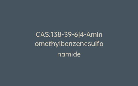 CAS:138-39-6|4-Aminomethylbenzenesulfonamide
