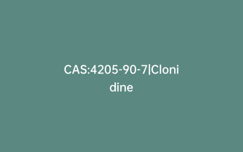 CAS:4205-90-7|Clonidine