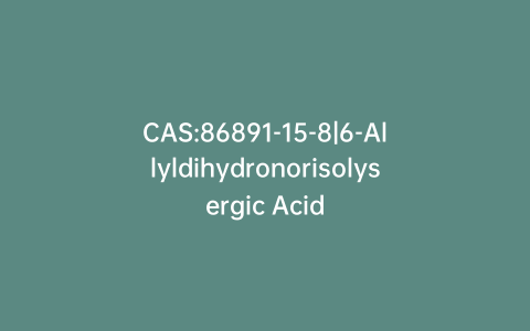 CAS:86891-15-8|6-Allyldihydronorisolysergic Acid