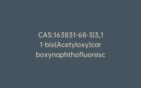 CAS:163831-68-3|3,11-bis(Acetyloxy)carboxynaphthofluorescein